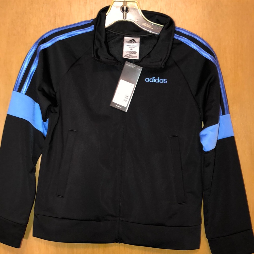 ADIDAS TRICOT EVENT JACKET BOY   NWT